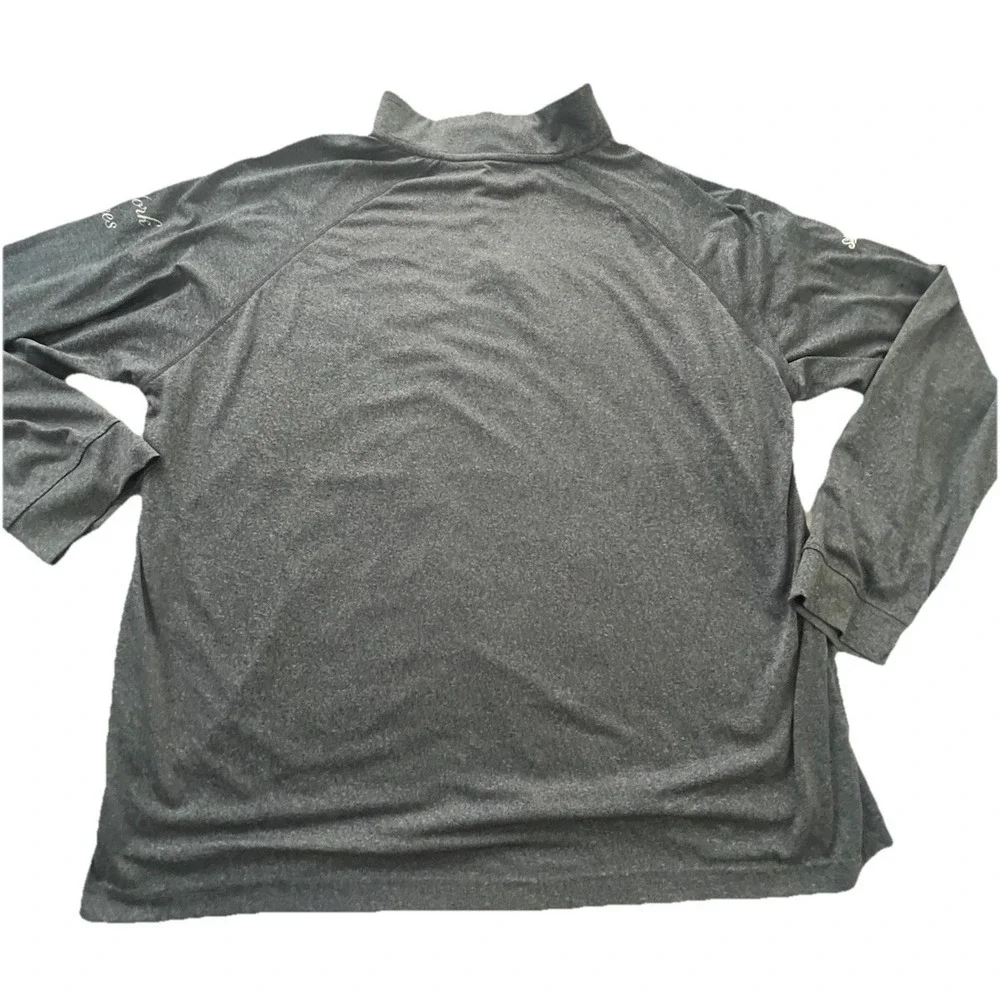 Stitches New York Yankees Quarter Zip Pullover‎ 3XL Gray MLB (169)